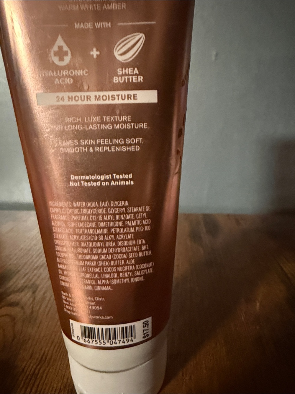 Bath & Body Works Pure Wonder Body Cream - 8 oz - Picture 3 of 4